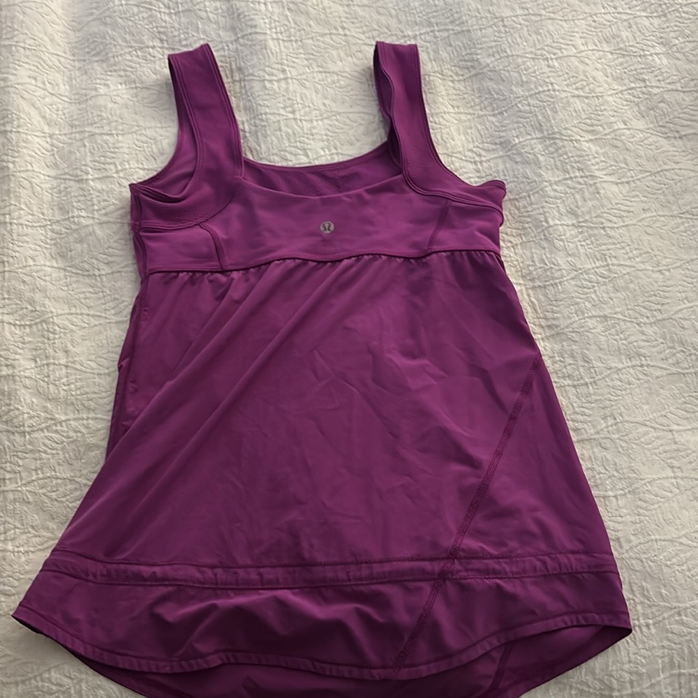 Lululemon purple athletic top - Picture 2 of 2